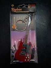 Tony Iommi • Black Sabbath • Mini Guitar Keychain 3.5" (Approx Size)