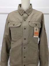 Legendary Whitetails Men's Journeyman Flannel Lined Shirt Jacket Twig - Small