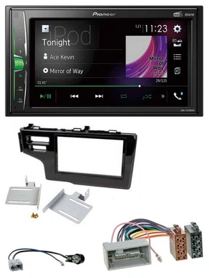 Pioneer 2DIN MP3 DAB USB Bluetooth Autoradio für Honda Jazz Fit 2013-2020 schwar - Bild 1 von 4