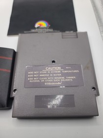 Nintendo Gotcha the Sport NES  Box Game Cart with Sleeve and Manual Styrofoam