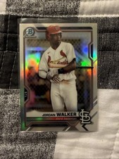 2021 BOWMAN CHROME JORDAN WALKER ROOKIE REFRACTOR /499 BC-146