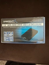 Sabrent 2.5"SATA Hard Drive Enclosure USB 3.0 to External HDD/SSD Case–Tool-Free