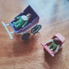 Playmobil Vintage Two Babies And Carriages