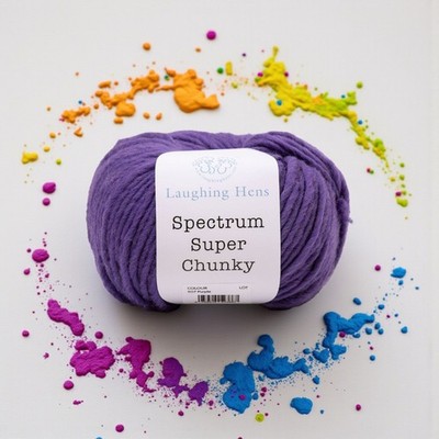 Spectrum Super Chunky Garn 100% Mulesingfrei Wolle Stricken Häkeln alle Farben