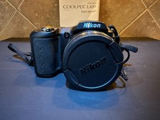 Nikon Coolpix L100 Digital Camera Body and Lens Only Tested 
