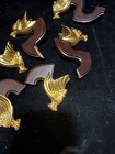 Vintage Gold Decorative Dragon Heads And Feet To Adorn Any Woodwork Project Lot — photo 6