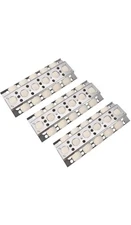 GasSaf 3-Pack Briquette Tray for Turbo Gas Grills -Stainless Steel (16.5"x6.5'')