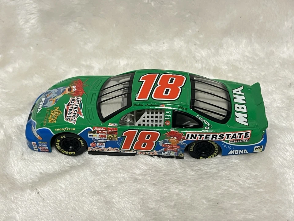 Nascar Bobby Labonte #18 Interstate batteries 1:24 The Muppet Show die cast 2002 - Image 2 of 4