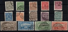 Schleswig/Slesvig Scott  1-14 used F-VF to VF: Coat of Arms; SCV: $23
