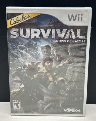 Cabela's Survival: Shadows of Katmai (Nintendo Wii) Brand New & Sealed