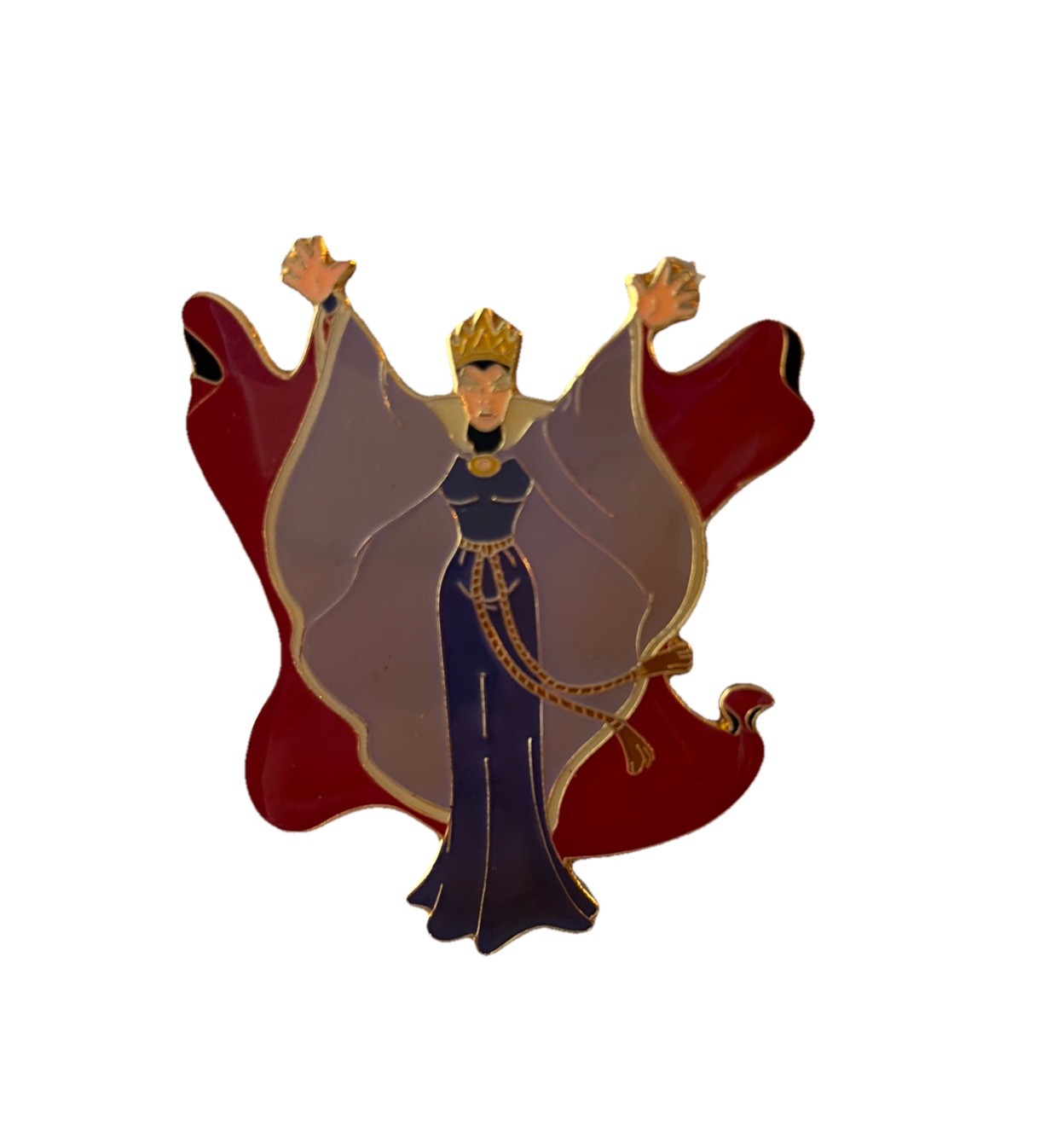 Disney Snow White Evil Queen Limited Edition 7500 Pin Arms Out Stretched
