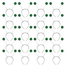 20Pcs Alien Headband Martian Antennas Space Costume Green