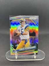 Vince Ferragamo Silver Prizm #240 2025 Panini Prizm Rams Legend