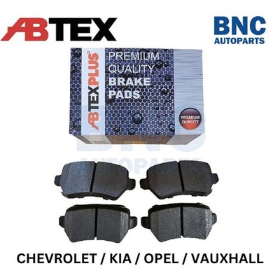 Abtex Rear Brake Pads fits VAUXHALL ASTRA H MK 5 2004-2013