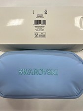 Swarovski 2025 Makeup Jewelry Case Pouch Blue Sz 8” x 3” x 2.5” Pouch #5723302