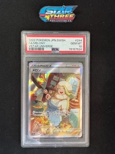 PSA 10 Gem Mint Melony 244/172 Vstar Universe FA 2022 Japanese Graded Card