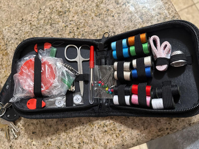 Sewing Kit for Adults & Beginners, Emergency Mini Supplies with Case & Tools