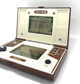 Nintendo Game & Watch Donkey Kong II JR-55 LSI Multi Screen With Video Vintage