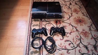 Playstation 3 PS3 80GB CECHE01 Backwards Compatible Console Broken Disc drive!!