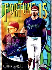 Corbin Carroll 2025 Topps Chrome Update #F15-15 Fortune 15