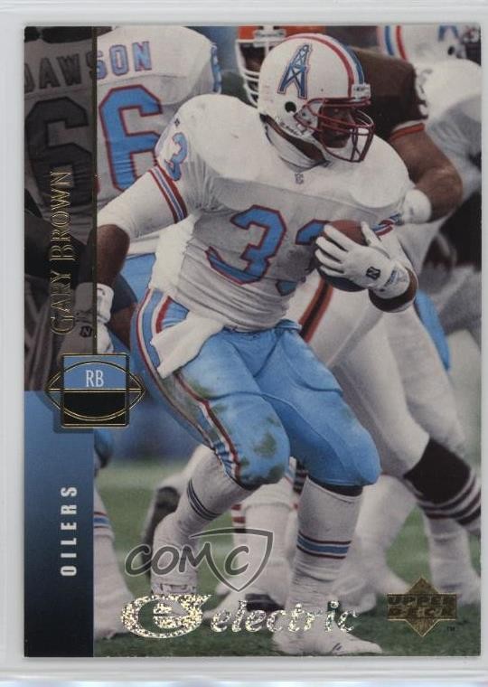 1994 Upper Deck Electric Silver Gary Brown #311 10ou