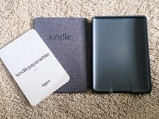 Kindle Black E Reader Case With Decorative Si...