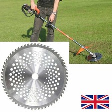 80 Teeth Grass Trimmer Brush Cutter Head Steel Garden Strimmer Mower Blade UK
