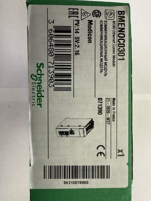 Schneider Electric BMENOC0301 M580 Modicon Ethernet Communication Module