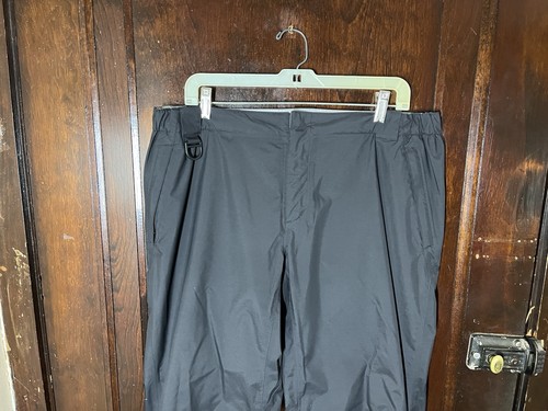 Pantalones de senderismo Filson para hombre grandes (36x34) negros cortavientos/resistentes al agua - Imagen 2 de 12
