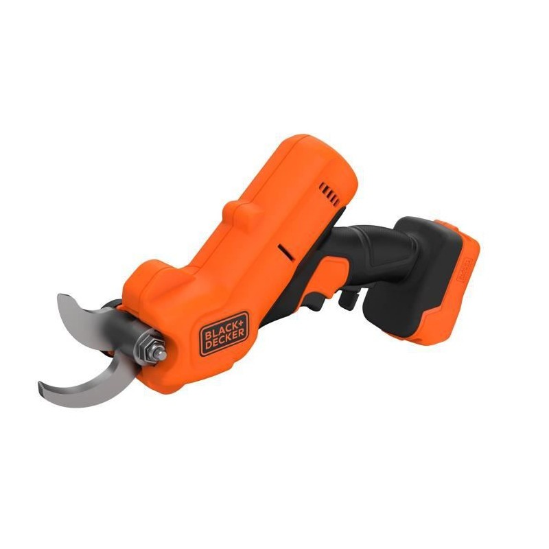 Sécateur 18V sans fil BLACK+DECKER outil de taille autonome avec capacité 25 mm