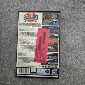 Sega Rally Championship for Saturn Boxed with Manual PAL