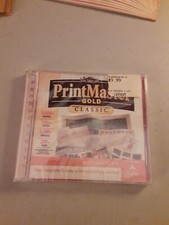 Printmaster Gold Classic PC Version Windows PC CD-ROM, 1998 Brand New, Sealed
