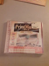 Printmaster Gold Classic PC Version Windows (PC CD-ROM, 1998) Brand New, Sealed