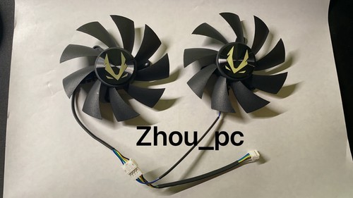 GPU Replacement Cooling Fan For Zotac GTX 1660 1660Ti RTX 2060 2070 super mini - Afbeelding 2 van 6
