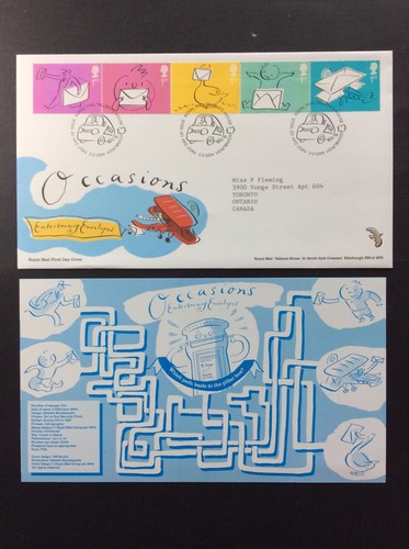 BroadviewStamps Great Britain #2182a FDC. Yes, combined shipping is offered.