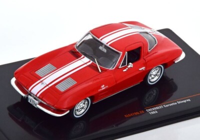 Chevrolet Corvette C2 Stingray 1963 Red	CLC479  IXO 1:43 New!