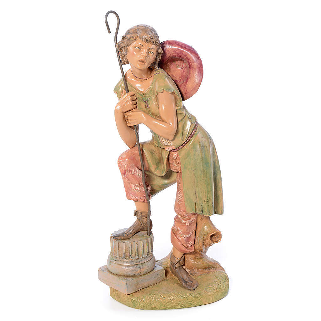 Berger avec bâton crèche Fontanini 30 cm Berger avec bâton crèche Fontanini 30 cm