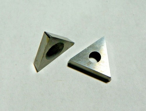 10 NEW TPGB 322 GRADE C5 STEEL USA CARBIDE INSERTS S236 - Picture 3 of 6