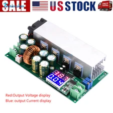 DC12V-80 20A Digital Adjustable Step Down Buck Voltage Regulator Power Module US