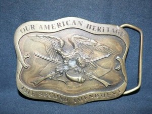 2nd amendment belt buckle