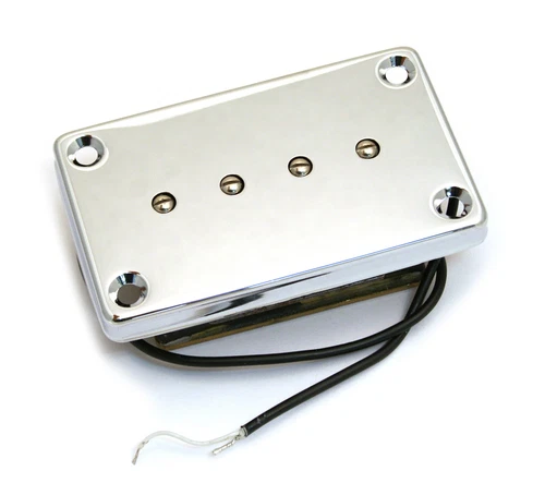 Allparts Chrome Humbucker Neck Pickup for Gibson/Epiphone® EB Bass PU-0416-010