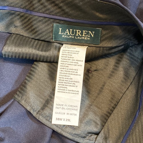 Lauren Ralph Lauren Anzughose Herren 38x29 dunkelblau Business Core - Bild 8 von 9