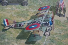 SPAD XIII c1 WWI French Fighter  (Plastic model kit) 1/32 Roden RN636