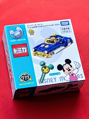 Takara Tomy Disney Motors SE Dream Star II Route 717 Micky Mouse Die-cast w/Key
