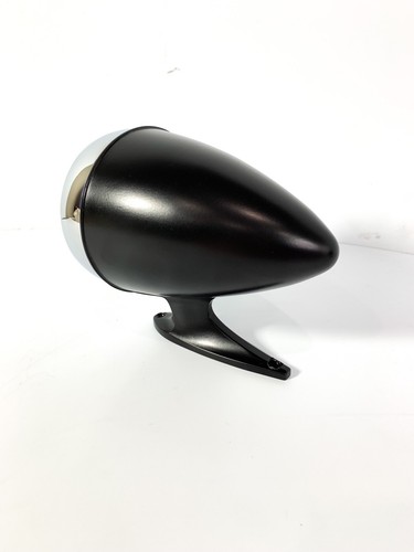 Pair Premium Bullet Style Black Side Mirrors For 1965-1968 Ford Mustang / Shelby - Picture 4 of 7