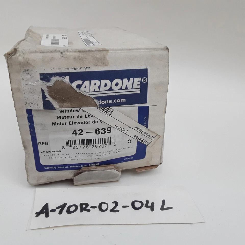 Motor ventana eléctrica delantera izquierda Cardone 42-639 reman para Jeep Commander 2007-2010 Foto 4 de 4