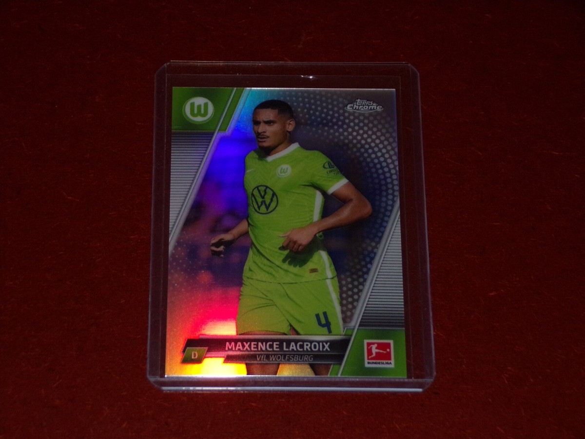 2021-22 Topps Chrome Bundesliga Refractors Maxence Lacroix | eBay