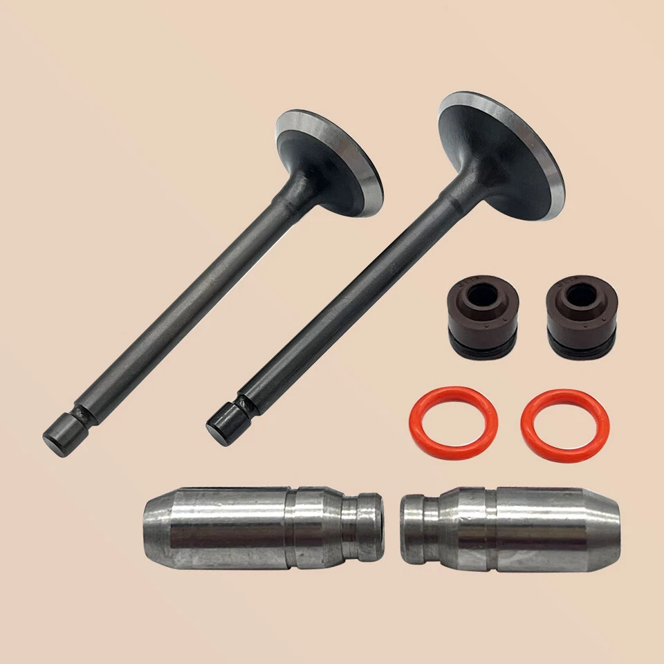 Juego de juntas de válvula guía de vástago de válvula de escape de admisión para Yamaha TTR125 TTR125E 2001-09 Foto 3 de 4