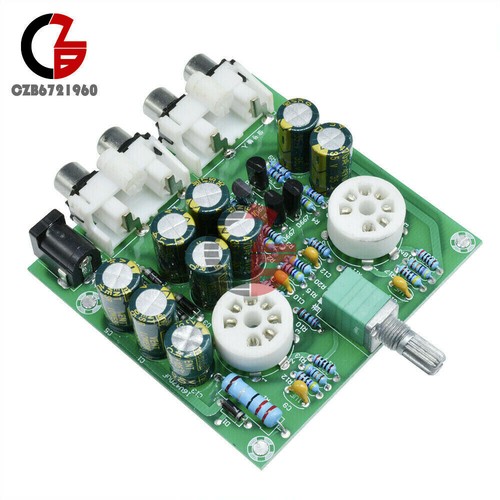 6J1 AC12V Valve Pre-amp Tube PreAmplifier Board Headphone Amplifier Acrylic Case - Picture 46 of 54