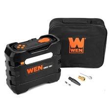 WEN AA2225 12V 90 PSI 0.8 CFM Portable Air Compressor/Tire Inflator with Case